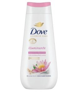 Dove Advanced Care Illuminante dušo želė su lotoso žiedais ir ryžių vandeniu, 225 ml
