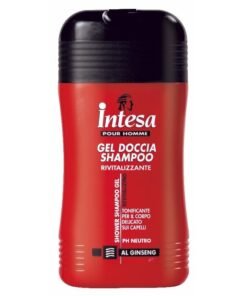 Intesa Pour Homme Ginseng dušo želė ir šampūnas vyrams, 250 ml