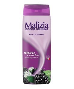 Malizia Mora e Muschio Avvolgente dušo želė su gervuogėmis ir muskusu, 300 ml