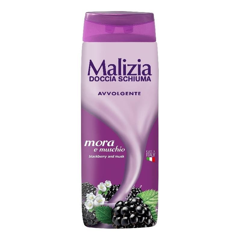 Malizia Mora e Muschio Avvolgente dušo želė su gervuogėmis ir muskusu, 300 ml