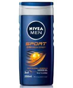 Nivea Men Sport 3in1 dušo želė vyrams, 250 ml