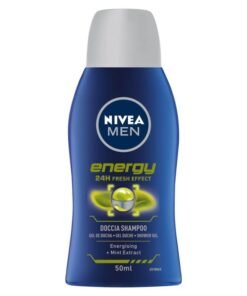 NIVEA Men Energy dušo želė kūnui, veidui ir plaukams, 50 ml
