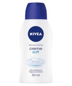 NIVEA Creme Soft dušo kremas su migdolų aliejumi, 50 ml