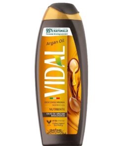 Vidal Argan Oil maitinamoji dušo želė su ekologišku arganų aliejumi, 250 ml