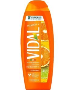 Vidal Vitamin C energizuojanti dušo želė su vitaminu C, 250 ml