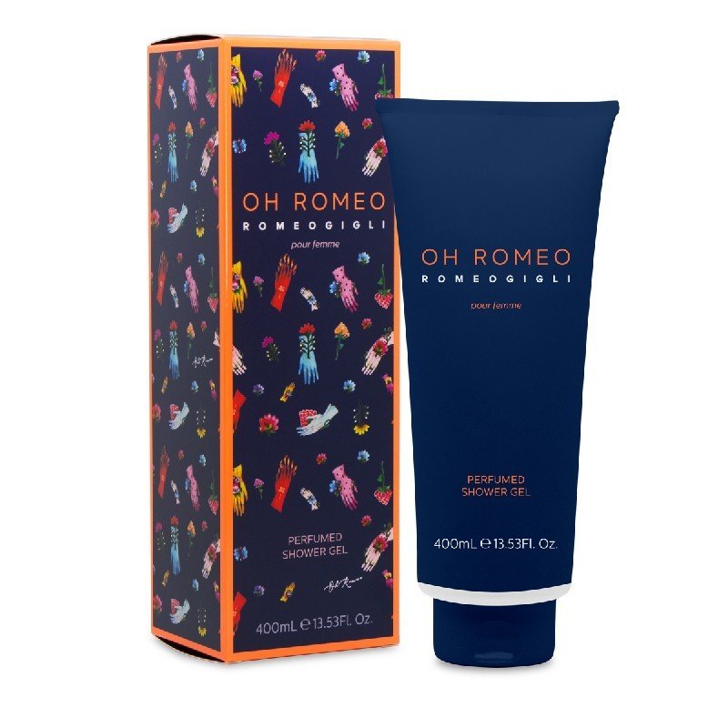 Romeo Gigli Oh Romeo parfumuota dušo želė, 400 ml