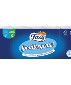 Foxy Ipoallergenici popierinės nosinaitės, 10 vnt.