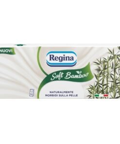 Regina Soft Bamboo popierinės nosinaitės, 10 vnt.