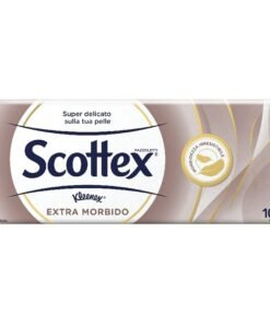 Scottex Extra Soft popierinės nosinaitės, 10 vnt.