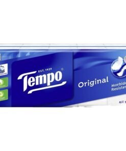 Tempo Original popierinės nosinaitės, 10 vnt.