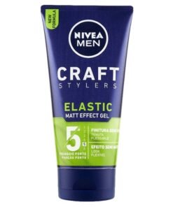 NIVEA MEN Craft Stylers Elastic Matt Effect Gel plaukų želė, 150 ml