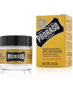 Proraso Wood & Spice ūsų vaškas, 15 ml