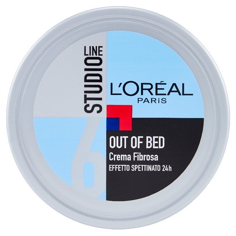L'Oréal Paris Studio Line Out Of Bed Fibre Cream plaukų modeliavimo kremas, 150 ml