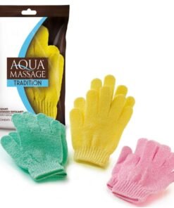 Aqua Massage šveičiamosios vonios pirštinės, 2 vnt.