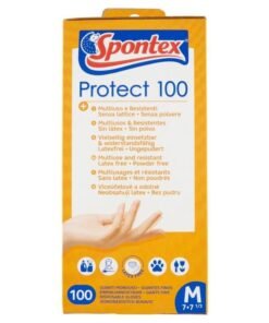 Alternative view of Spontex Protect 100 vinilinės vienkartinės pirštinės, 100 vnt