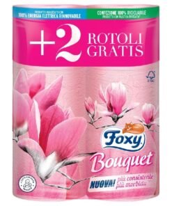 Foxy Bouquet tualetinis popierius, 3 sluoksnių, 6 rulonai
