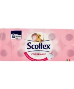 Scottex L’Originale tualetinis popierius, 10 rulonų