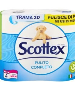 Scottex Pulito Completo Maxi tualetinis popierius, 4 rulonai