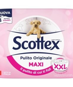Scottex Pulito Originale Maxi XXL tualetinis popierius, 4 rulonai