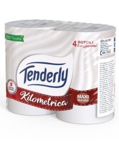 Tenderly Kilometrica tualetinis popierius, 4 rulonai, 2 sluoksnių