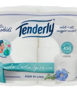 Tenderly Fior di Lino tualetinis popierius, 4 rulonai, 2 sluoksnių