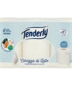Tenderly Carezza di Latte tualetinis popierius, 6 rulonai, 2 sluoksnių
