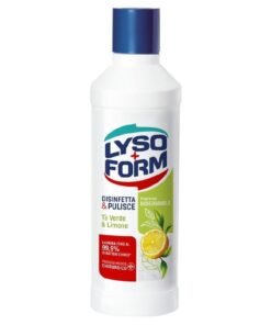 Lysoform grindų ir paviršių dezinfekcinis valiklis su žaliosios arbatos ir citrinos aromatu, 1100 ml