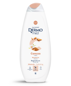 Dermomed dušo gelis „Carezza“ su migdolų ekstraktu, 750 ml