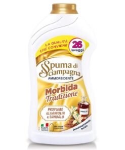 Minkštiklis Spuma di Sciampagna Morbida Tradizione vanilė ir sandalmedis, 1300 ml