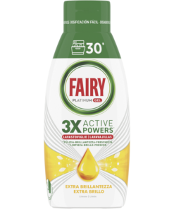 Indaplovės gelis Fairy Platinum Gel citrinų aromato, 600 ml (30 plovimų)