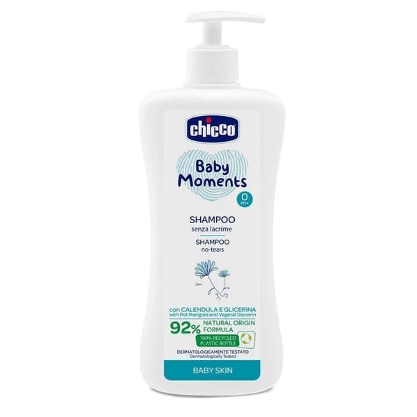 Chicco Baby Moments šampūnas „No Tears“, 500 ml