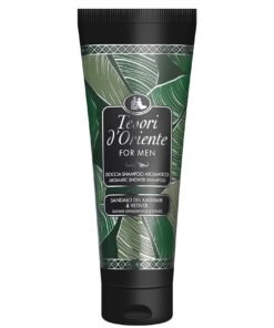 Tesori d’Oriente For Men aromatinis dušo šampūnas su Kašmyro sandalmedžiu ir vetiverija, 250 ml