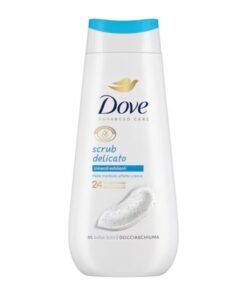 Dove Scrub Delicato dušo kremas su mineraliniais šveitikliais, 225 ml