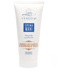 Rankų kremas Lady Venezia su taukmedžio sviestu ir saldžiųjų migdolų aliejumi, 100 ml