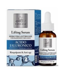 Lady Venezia veido serumas su hialurono rūgštimi ir pantenoliu, 30 ml