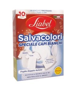 Liabel skalbimo lapeliai baltiesiems rūbams (10 vnt.)