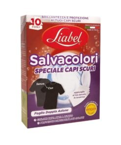 Liabel skalbimo lapeliai juodiems ir tamsiems drabužiams (10 vnt.)