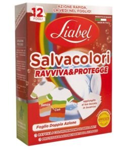 Universalūs skalbimo lapeliai visų spalvų drabužiams (12 vnt.)