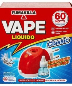 Vape Classic elektrinis uodų atbaidymo prietaisas su skysčio papildymu, 1 vnt.