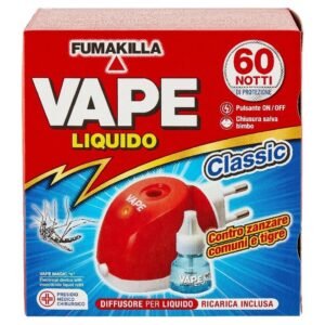 Vape Classic elektrinis uodų atbaidymo prietaisas su skysčio papildymu, 1 vnt.