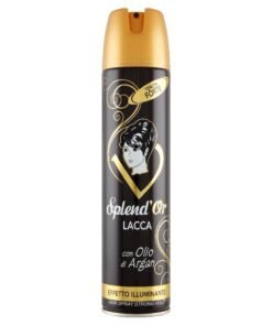 Splend'Or Argan Oil stiprios fiksacijos plaukų lakas, 400 ml