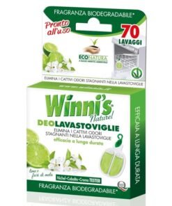 Winni’s Naturel indaplovės dezodorantas, iki 70 plovimų