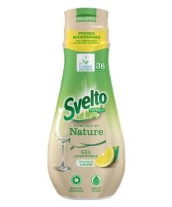 Svelto Powered by Nature indaplovių gelis Lemon, 640 ml