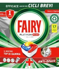 Fairy Platinum Plus All in One indaplovių kapsulės Lemon, 17 vnt.