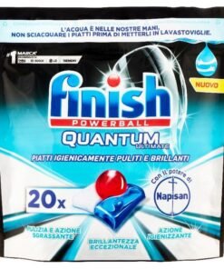 Finish Powerball Quantum Ultimate indaplovių kapsulės Napisan, 20 vnt.