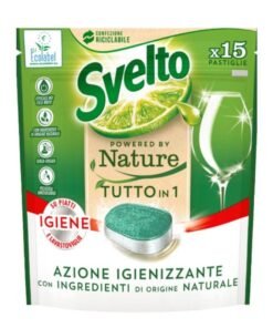 Svelto indaplovių tabletės Nature’s Hygiene All-in-1, 15 vnt.