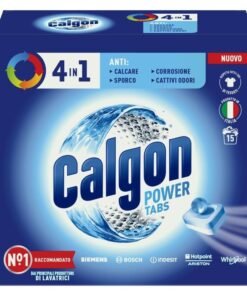 Calgon 4in1 tabletės nuo kalkių skalbimo mašinai, 15 vnt.