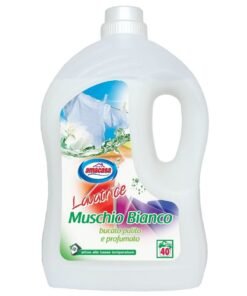 Amacasa skystas skalbiklis „White Musk“, 40 skalbimų