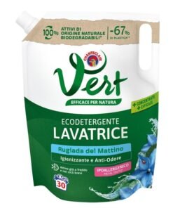 Chanteclair Vert Lavatrice „Rugiada del Mattino“ ekologiškas skystas skalbiklis, 1200 ml, 30 skalbimų