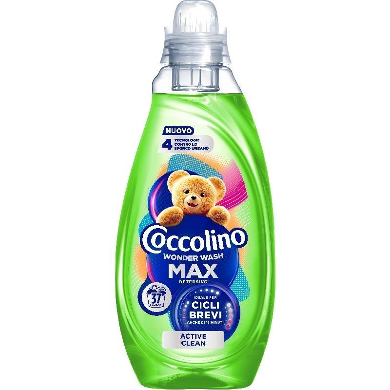 Coccolino Wonder Wash Max Active Clean skystas skalbiklis, 1480 ml (37 skalbimai)